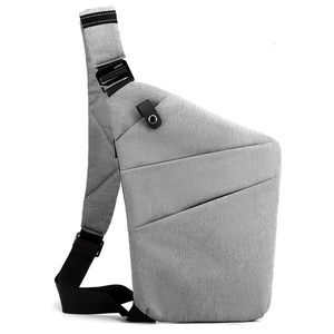 Anti Theft Travel Bag, One Shoulder Large Capacity Cross-Body Bag Chest UwU